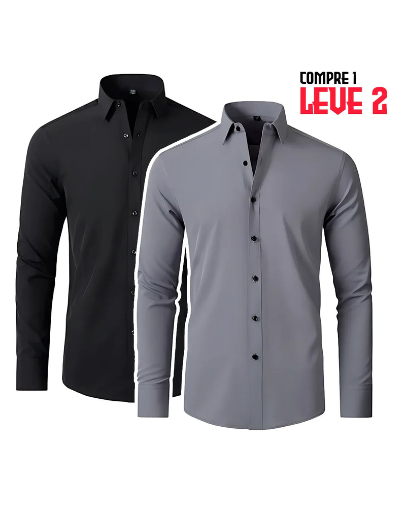 Camisa Hitech - Social Boss Ultra Confort COMPRE 1 LEVE 2