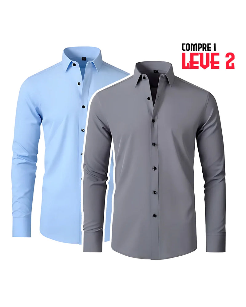 Camisa Hitech - Social Boss Ultra Confort COMPRE 1 LEVE 2