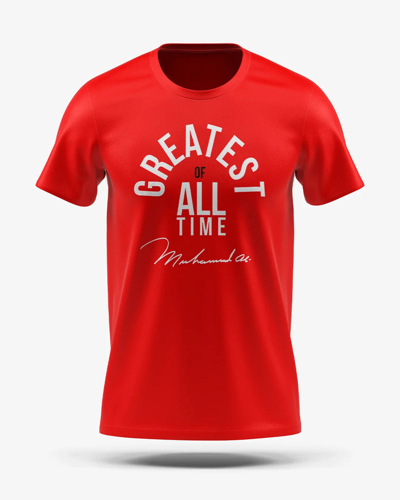 Camiseta Esporte Dry Fit - Ali Greatest of All Time Signature