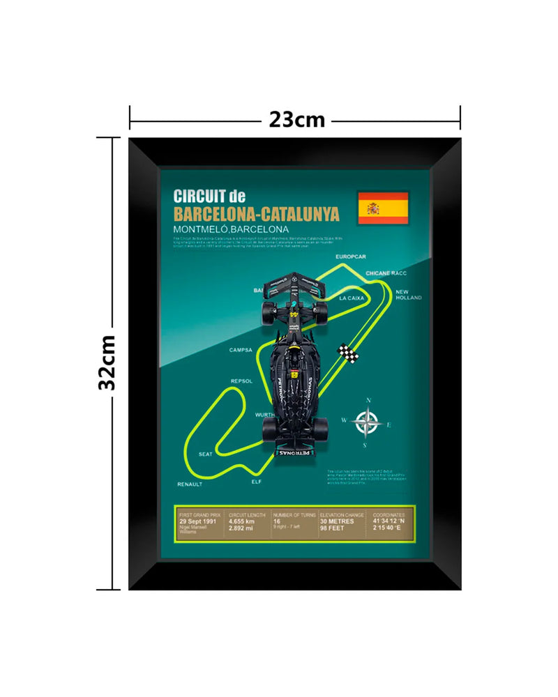 Quadro Decorativo F1 - Equipe Mercedes Fórmula 1