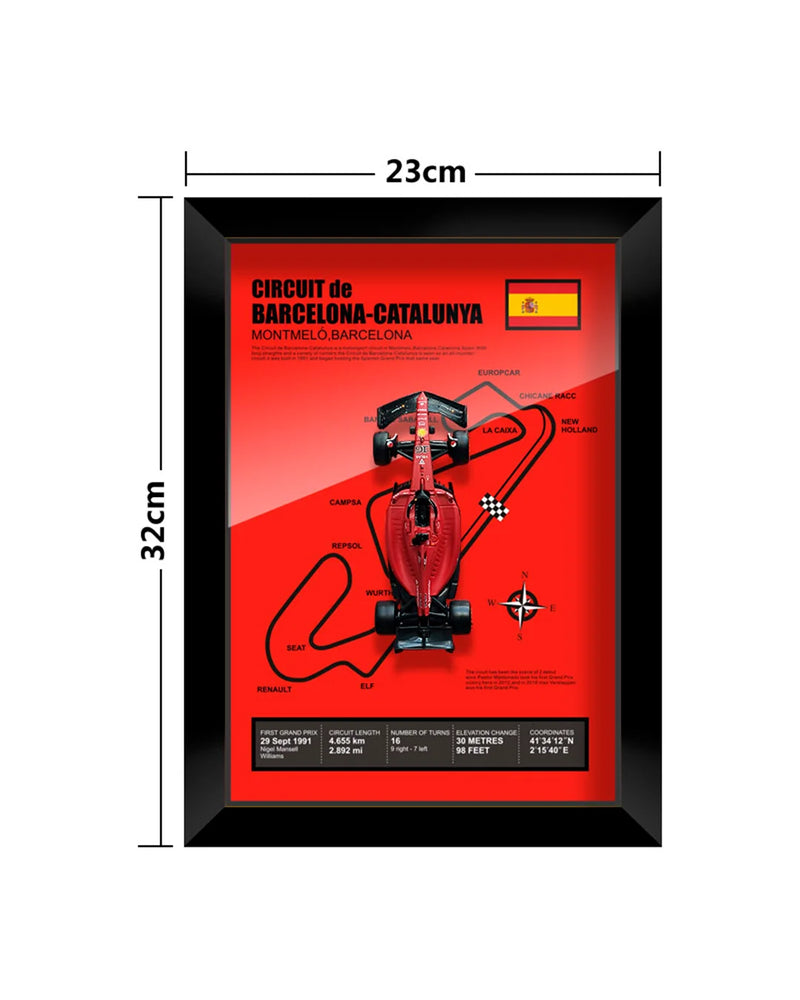 Quadro Decorativo F1 - Equipe Ferrari Fórmula 1