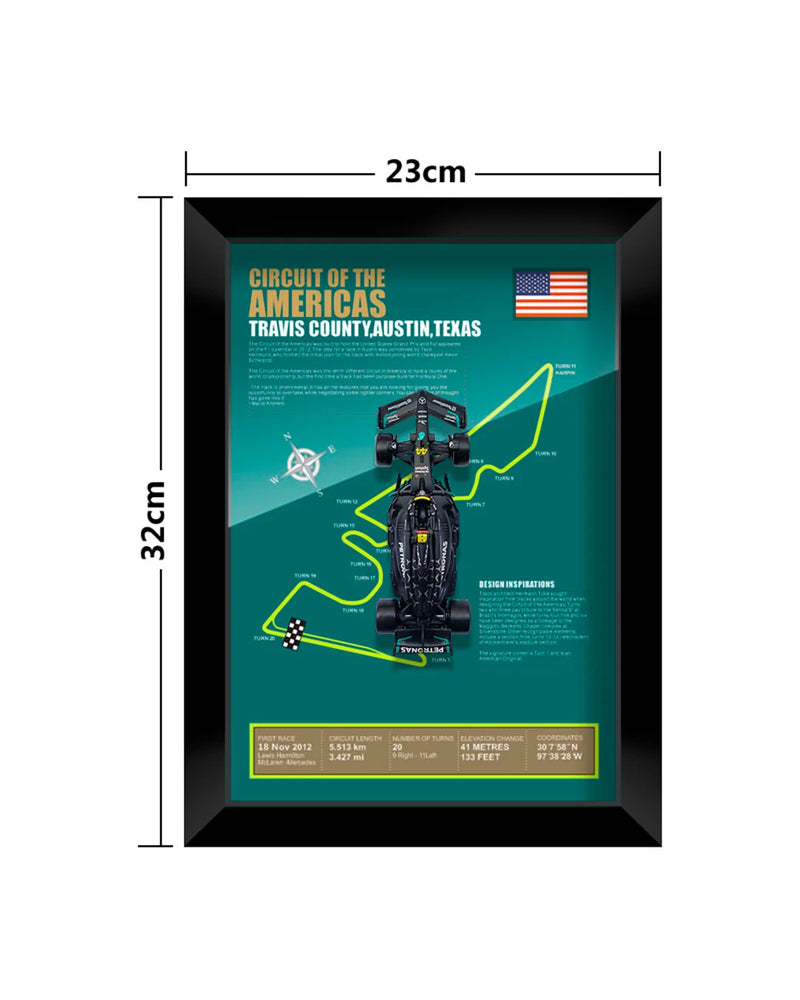 Quadro Decorativo F1 - Equipe Mercedes Fórmula 1