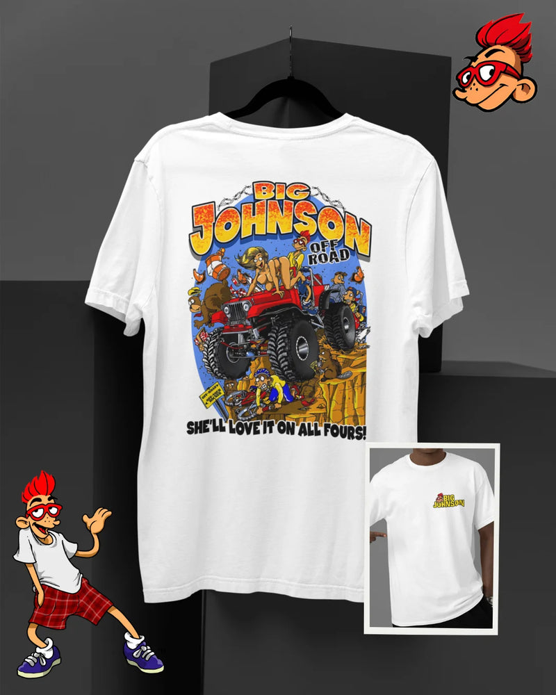 Camiseta Algodão Premium Big Johnson - Off Road