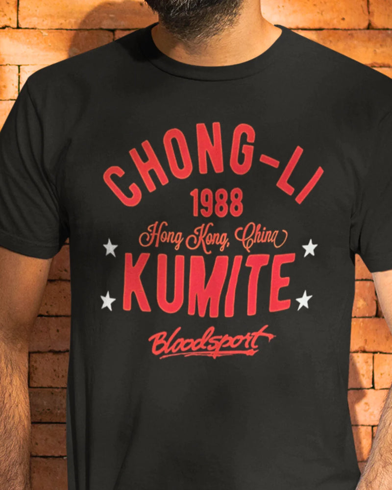 Camiseta Algodão Premium Action Movies - Chong Li Kumite