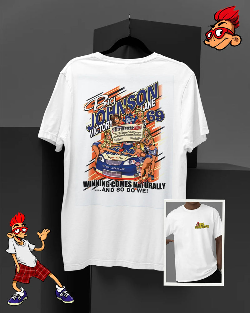 Camiseta Algodão Premium Big Johnson - Victory Lane 69