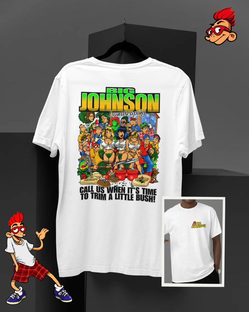 Camiseta Algodão Premium Big Johnson - Landscaping