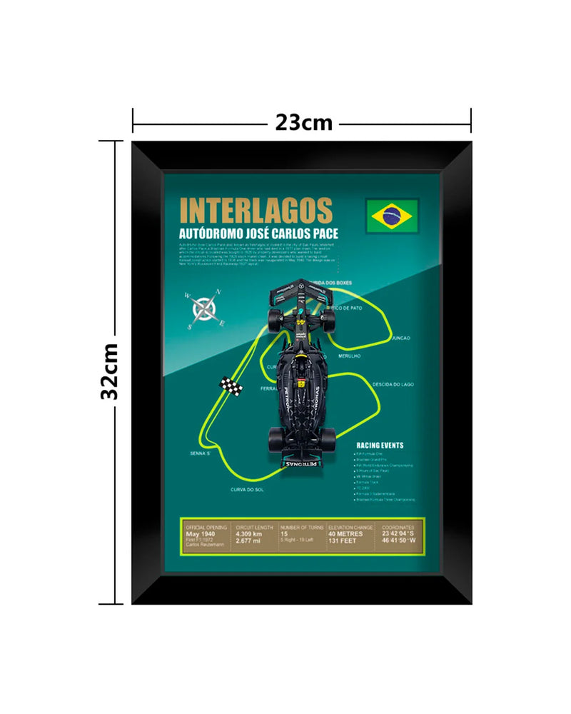 Quadro Decorativo F1 - Equipe Mercedes Fórmula 1