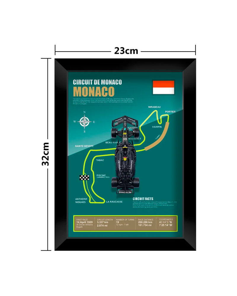 Quadro Decorativo F1 - Equipe Mercedes Fórmula 1