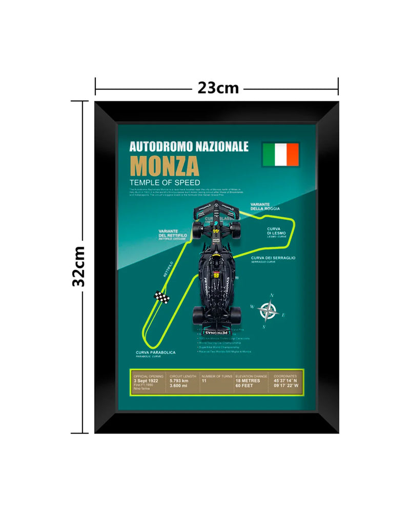 Quadro Decorativo F1 - Equipe Mercedes Fórmula 1