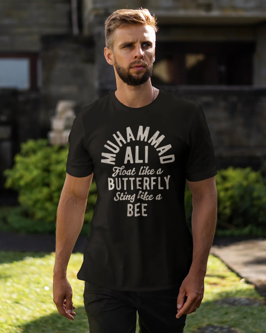 Camiseta Algodão Premium Boxe - Muhammad Ali Float