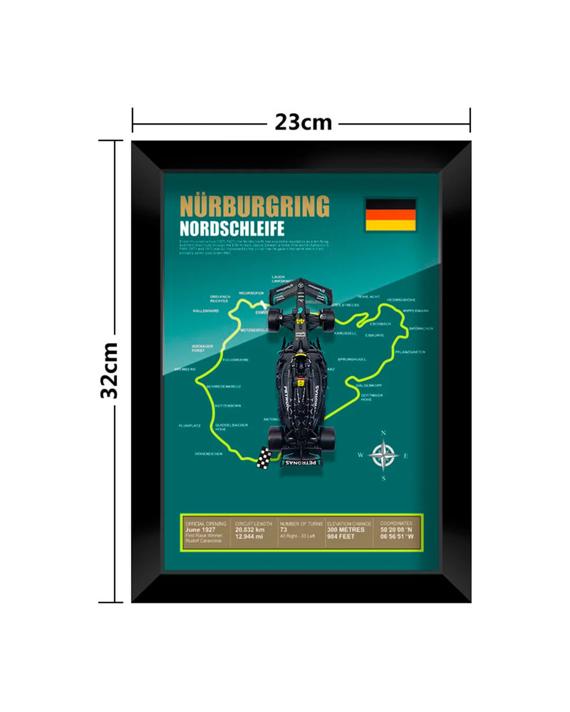 Quadro Decorativo F1 - Equipe Mercedes Fórmula 1