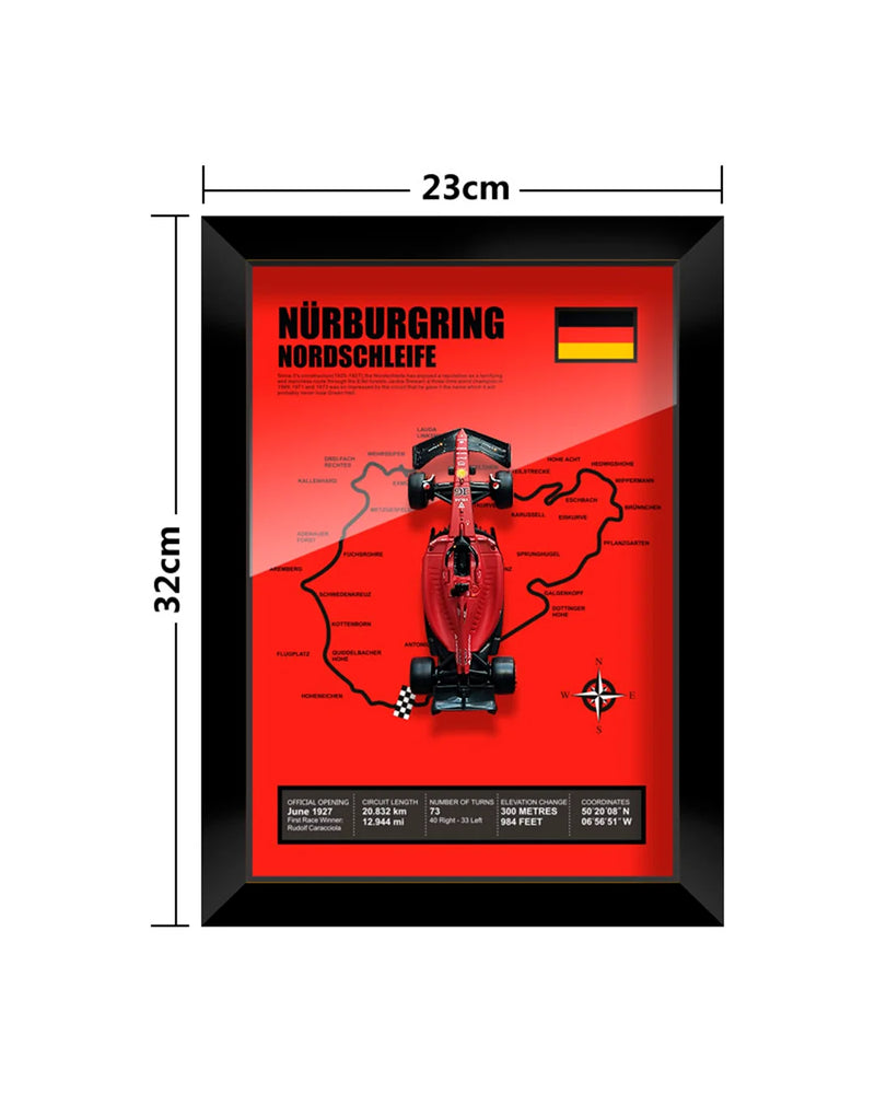 Quadro Decorativo F1 - Equipe Ferrari Fórmula 1