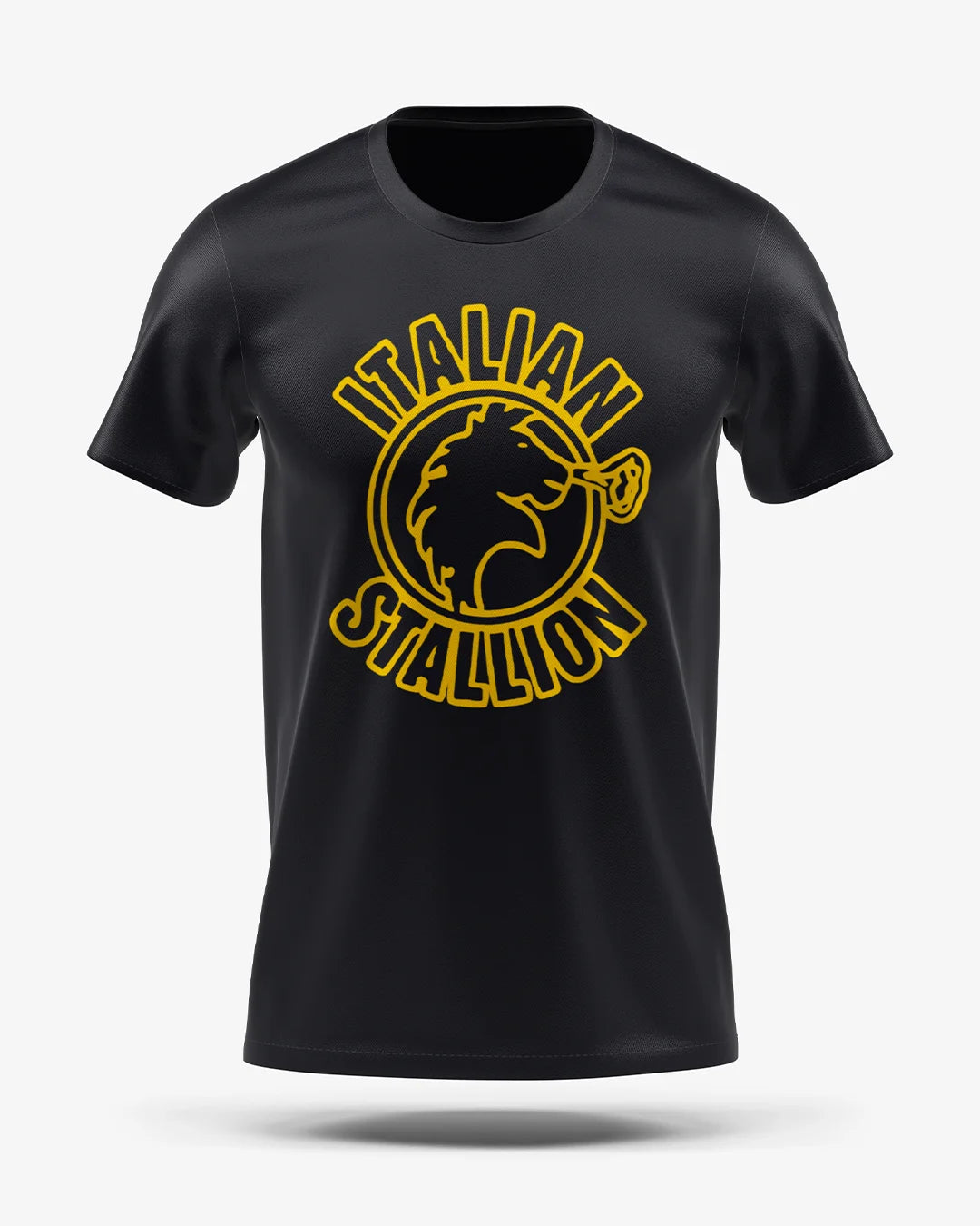 Camiseta Esporte Dry Fit - Rocky Black Italian Stallion