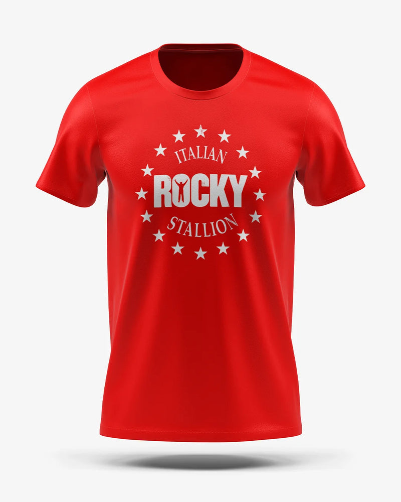 Camiseta Esporte Dry Fit - Rocky Italian Stallion Star