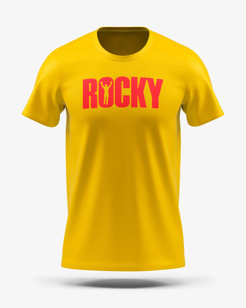 Camiseta Esporte Dry Fit - Rocky Logo