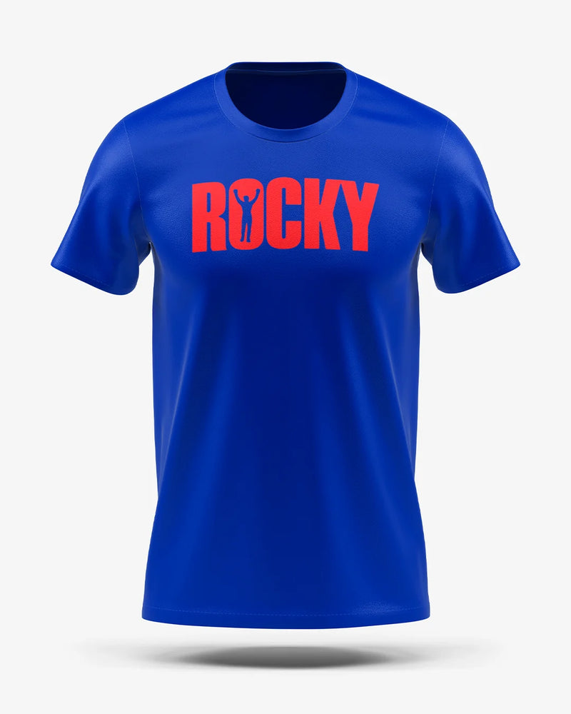 Camiseta Esporte Dry Fit - Rocky Logo