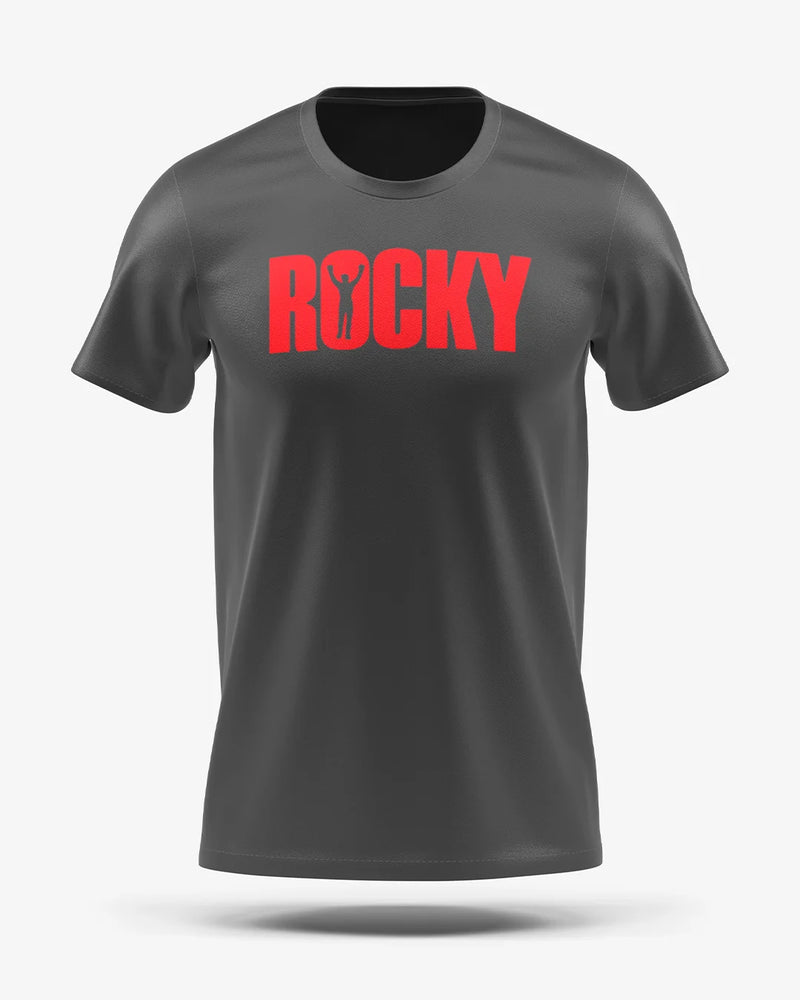 Camiseta Esporte Dry Fit - Rocky Logo