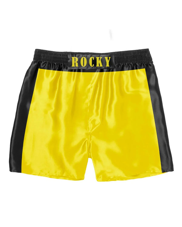 Cueca Samba Canção Boxe - Rocky Amarela