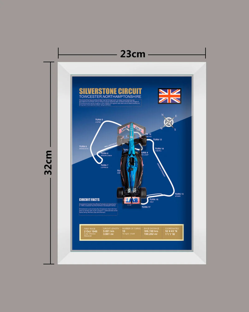 Quadro Decorativo F1 - Equipe Alpine Fórmula 1