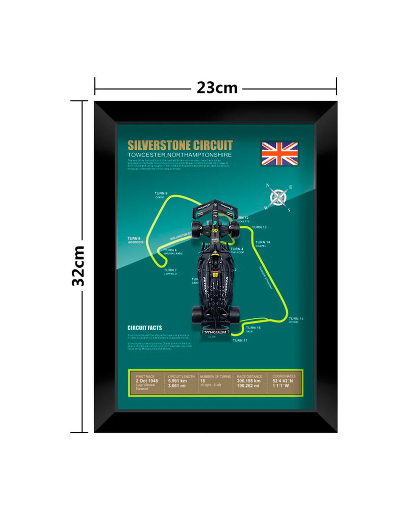 Quadro Decorativo F1 - Equipe Mercedes Fórmula 1