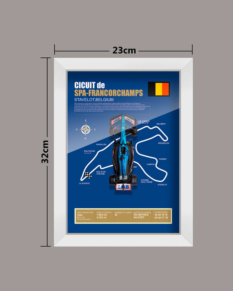 Quadro Decorativo F1 - Equipe Alpine Fórmula 1