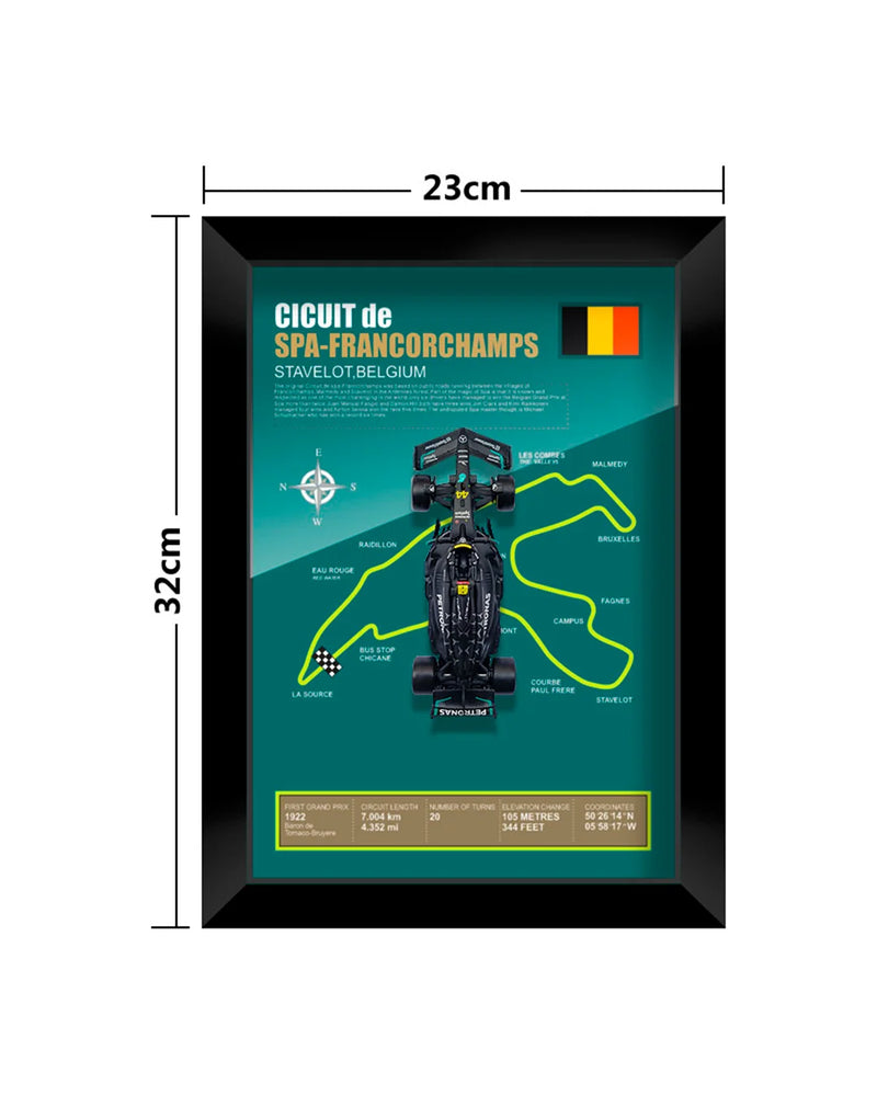 Quadro Decorativo F1 - Equipe Mercedes Fórmula 1