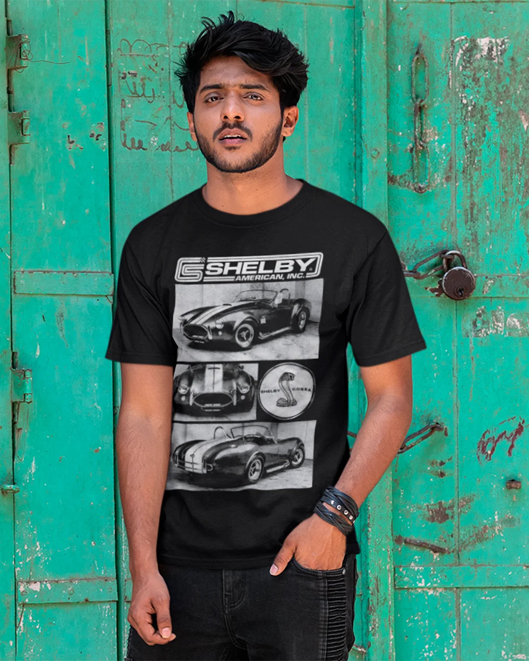 Camiseta Algodão Premium Carros - Shelby Cobra Classic