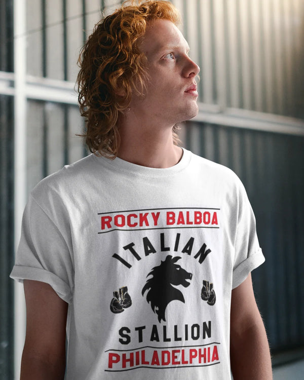 Camiseta Algodão Premium Boxe - Balboa Italian Stallion