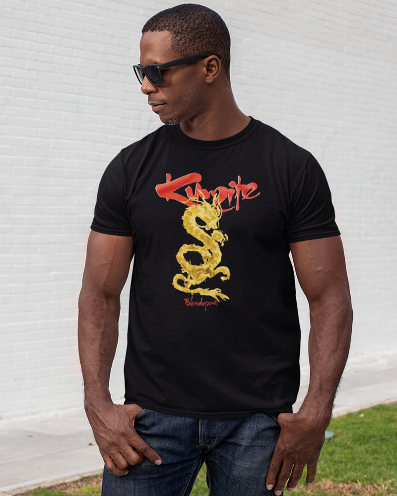 Camiseta Algodão Premium Action Movies - Kumite Golden Dragon