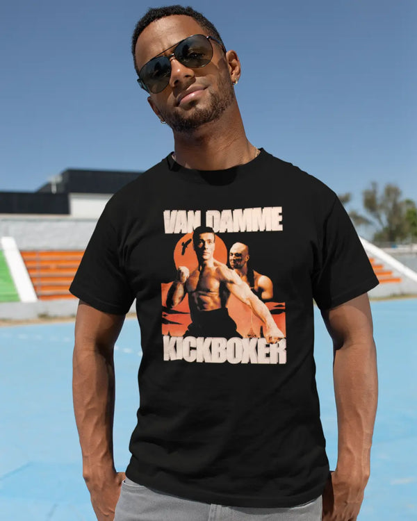 Camiseta Algodão Premium Action Movies - Van Damme Kickboxer Movie