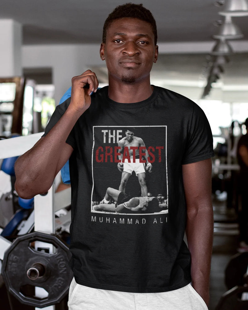 Camiseta Algodão Premium Boxe - Ali The Greatest One