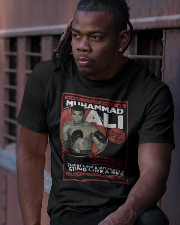 Camiseta Algodão Premium Boxe - Ali Ringside