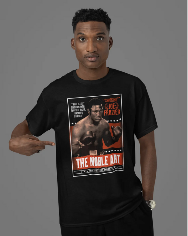 Camiseta Algodão Premium Boxe - Joe Frazier