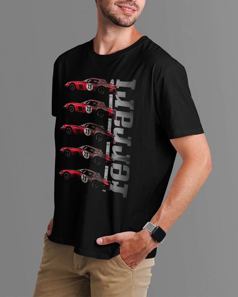 Camiseta Algodão Premium Carros - Ferrari Classic GTO