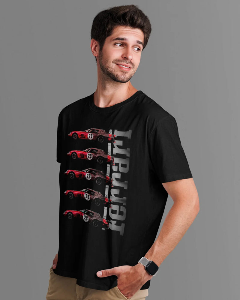 Camiseta Algodão Premium Carros - Ferrari Classic GTO