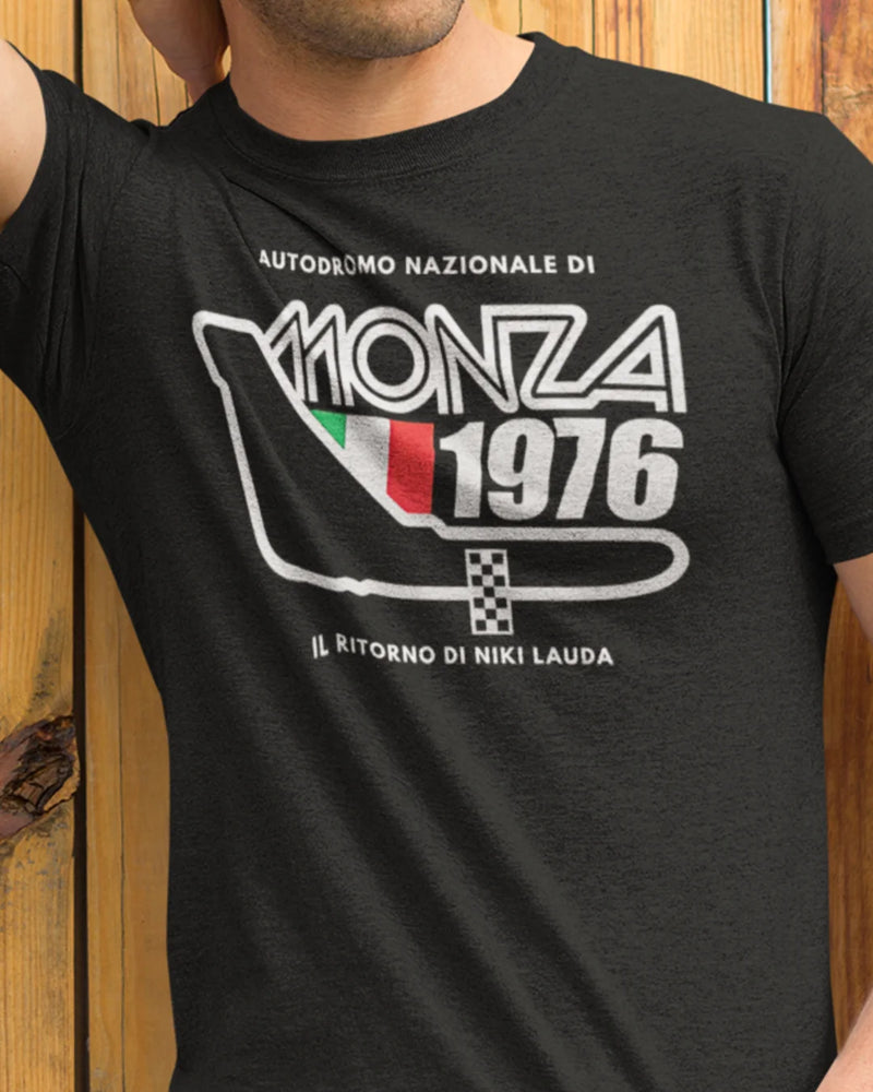 Camiseta Algodão Premium Fórmula 1 - Niki Lauda Monza 1976