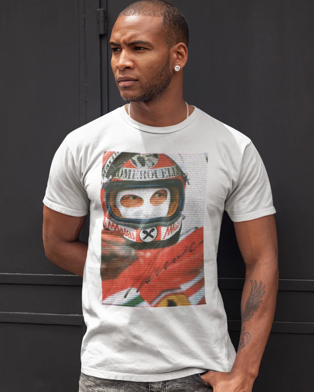 Camiseta Algodão Premium Fórmula 1 - Niki Lauda VHS Tape