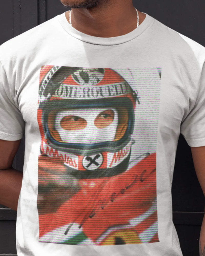 Camiseta Algodão Premium Fórmula 1 - Niki Lauda VHS Tape