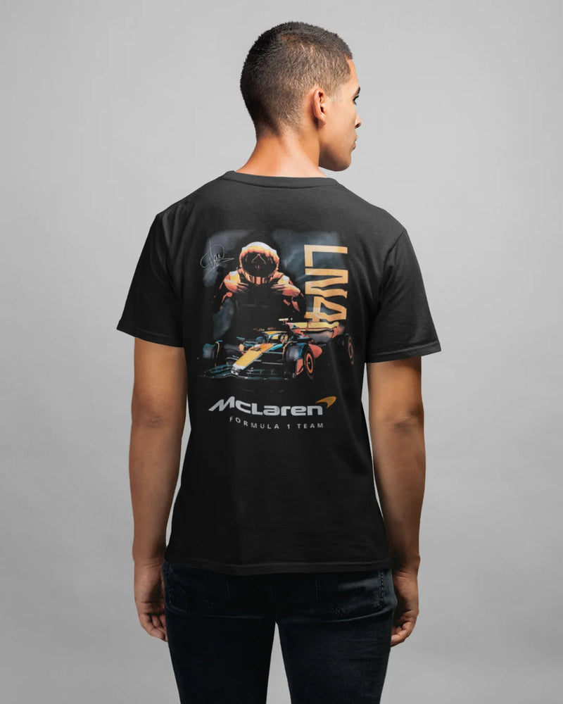 Camiseta Algodão Premium Fórmula 1 - McLaren Lando Norris