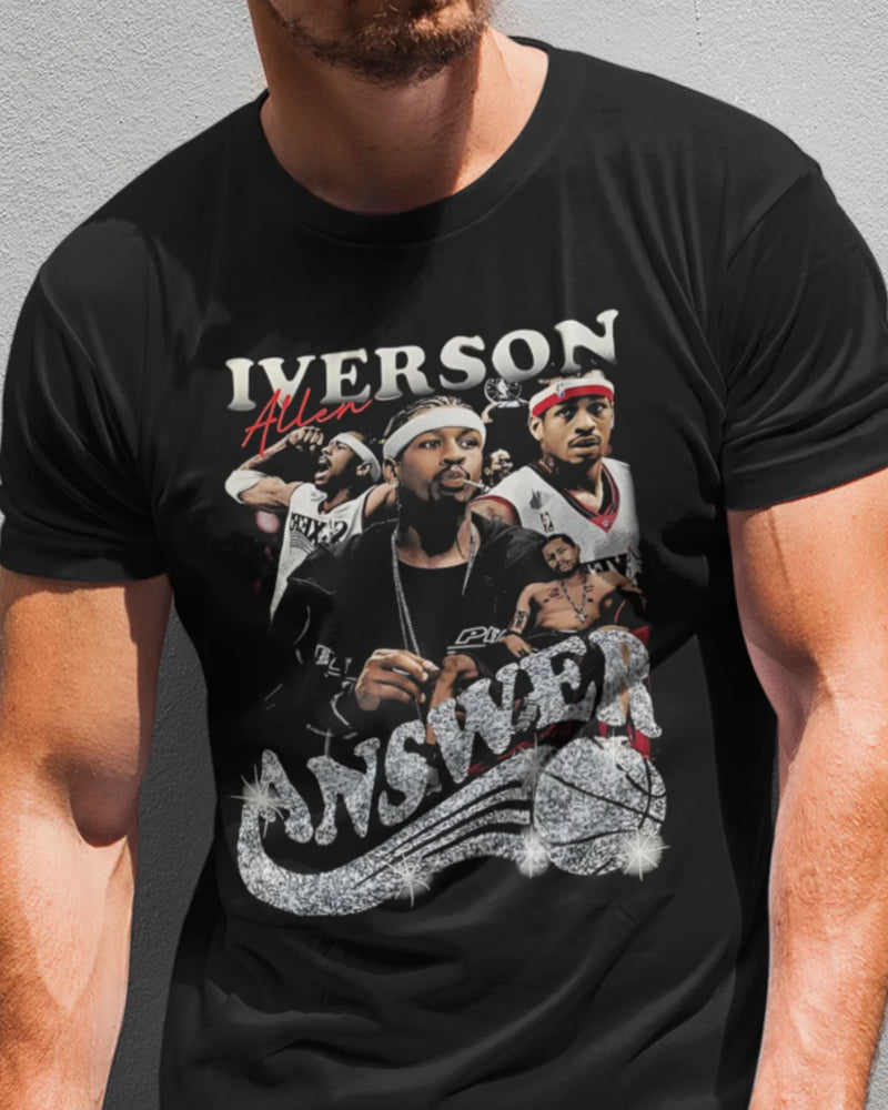 Camiseta Algodão Premium Basketball - Iverson Diamonds