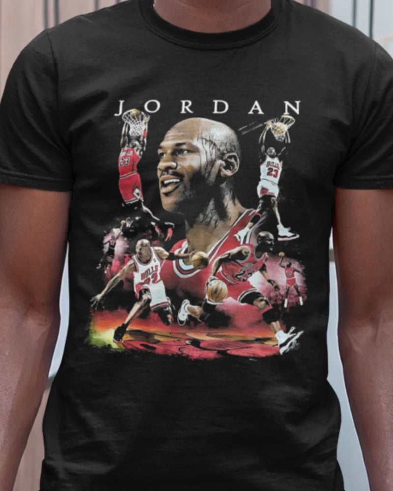 Camiseta Algodão Premium Basketball - Jordan The Goat