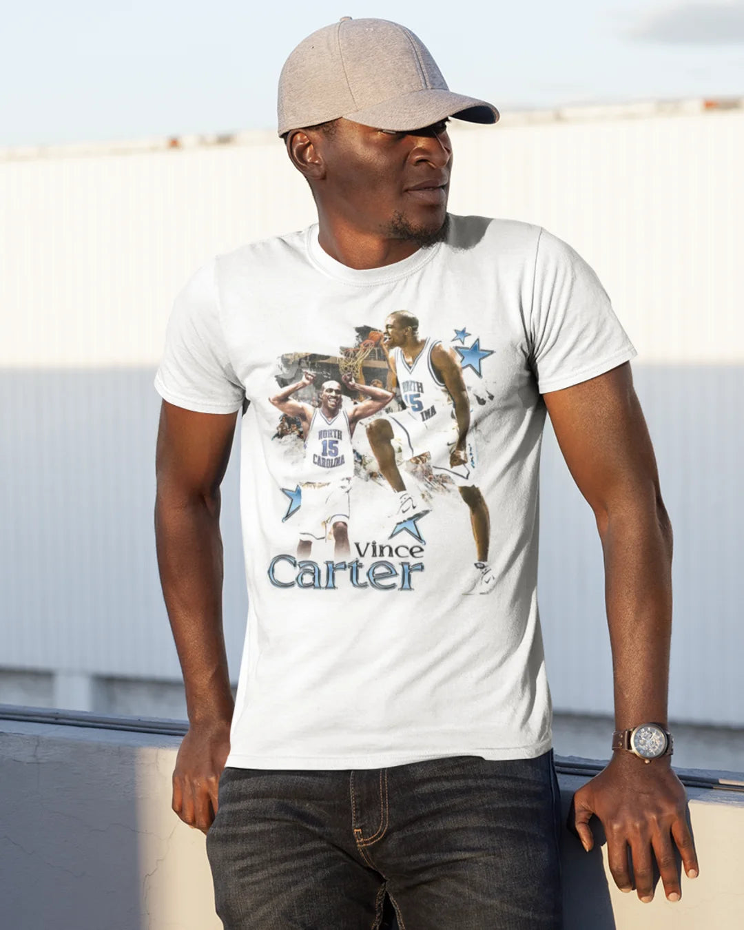 Camiseta Algodão Premium Basketball - Vince Carter