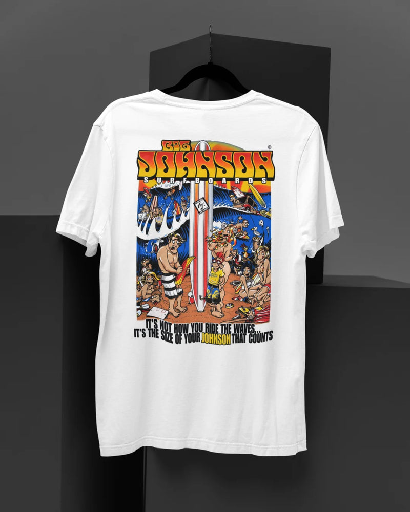 Camiseta Algodão Premium Big Johnson - Surfboards