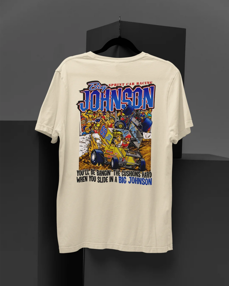 Camiseta Algodão Premium Big Johnson - Sprint Car Racing