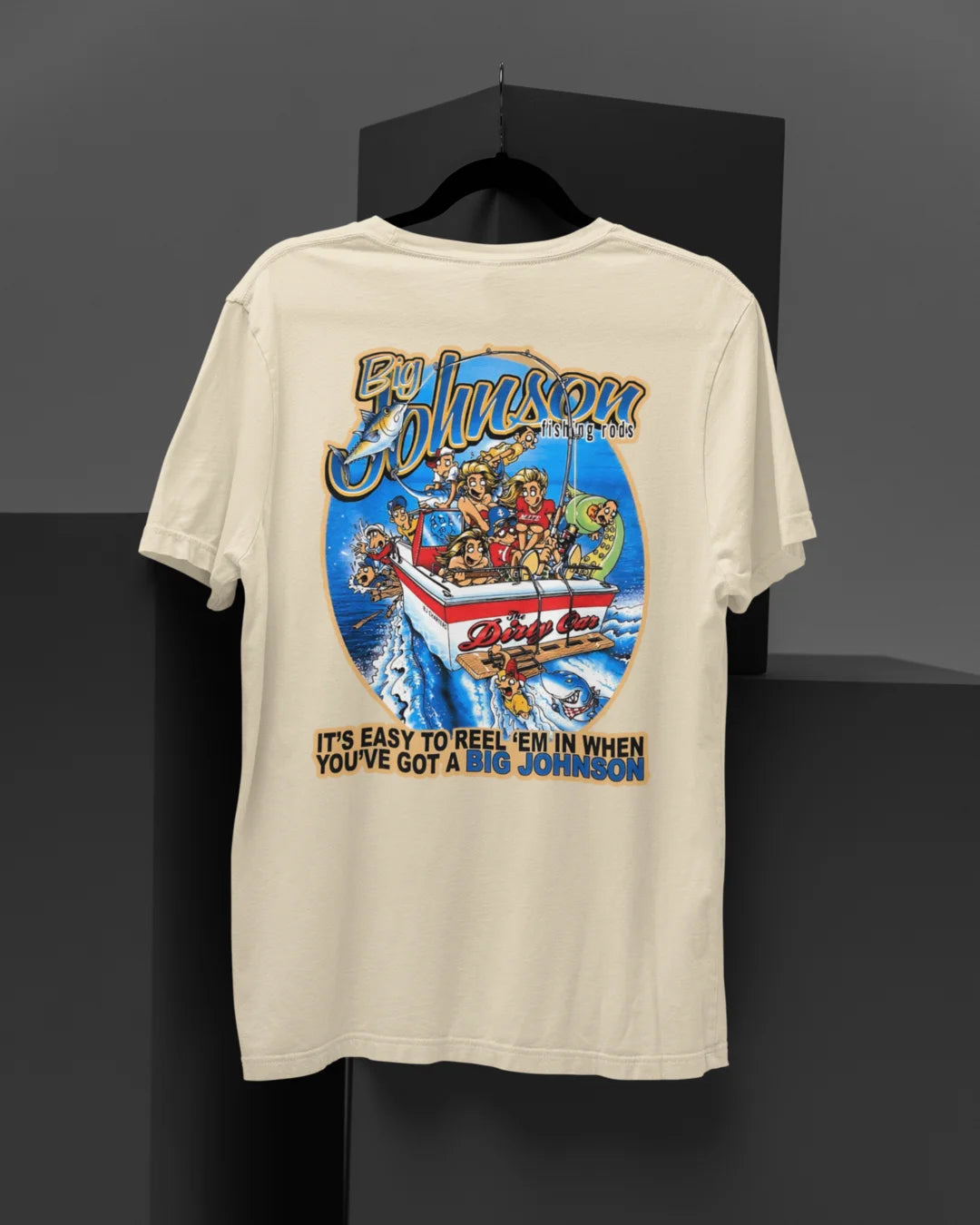 Camiseta Algodão Premium Big Johnson - Fishing Rods