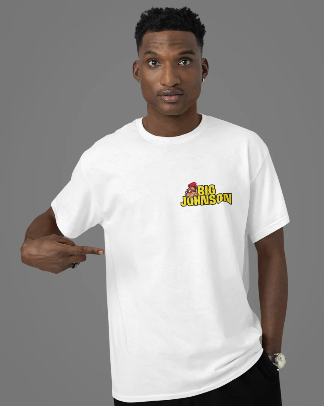 Camiseta Algodão Premium Big Johnson - Puptents