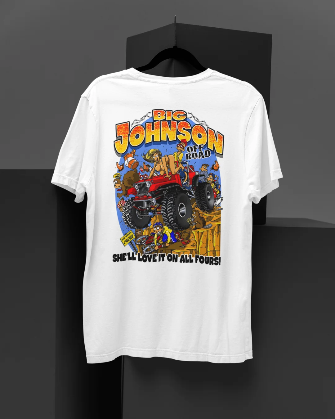 Camiseta Algodão Premium Big Johnson - Off Road