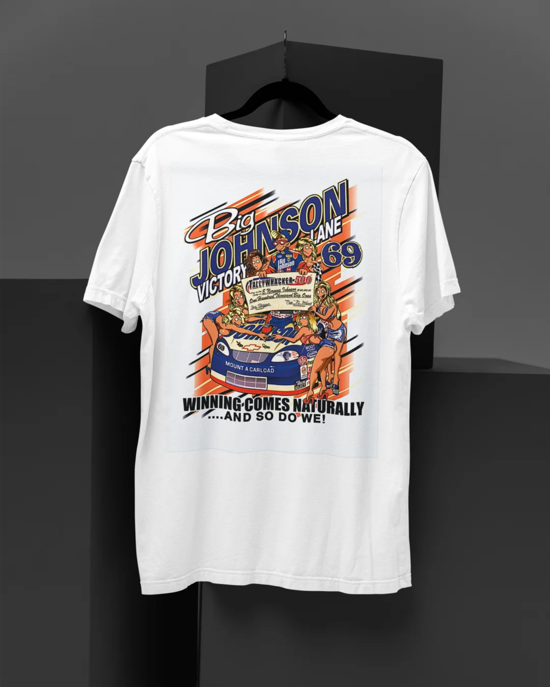Camiseta Algodão Premium Big Johnson - Victory Lane 69