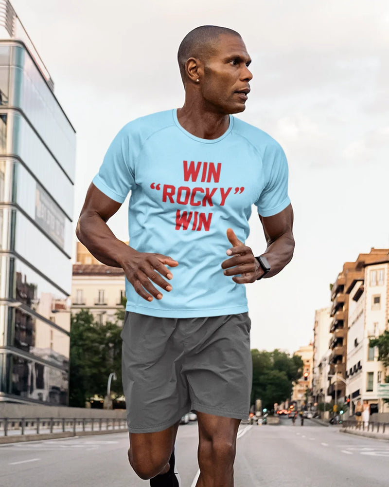 Camiseta Esporte Dry Fit - Rocky Win 'Rocky' Win