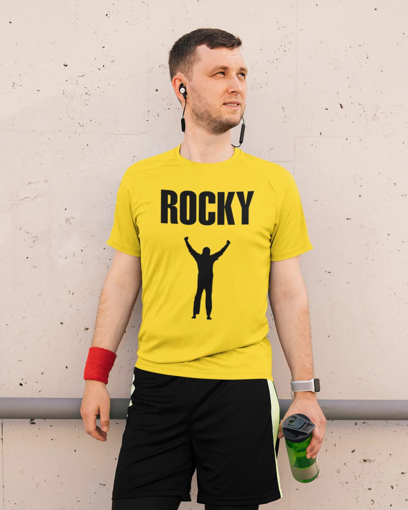 Camiseta Esporte Dry Fit - Rocky Stairs